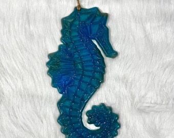 Seahorse Wall Art, Seahorse Decor, Beach Decor, Tropical Decor, Wall Decor, Home Decor, Ocean Art, Coastal Art, Beach Art
