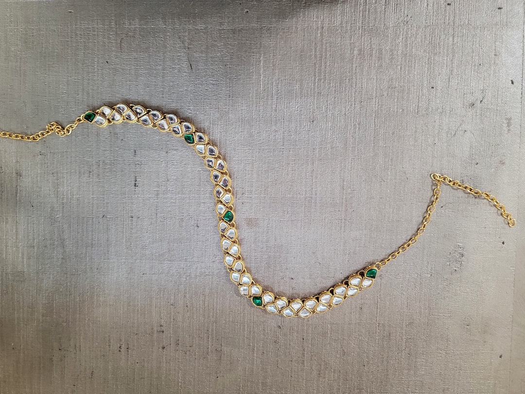 Kundan Sheeshpool/headband/matha Patti Style 8 Etsy