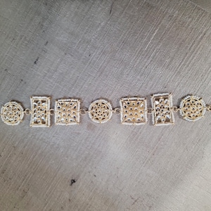 Kundan Sheeshpool/Headband/Matha Patti - Squares