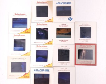HTF Vintage 1967 Scenic Color Slides Idaho Lake Coeur d/'Alene Tourist Souvenir Photos Kodachrome GAF Film