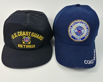 coast guard retired ball cap