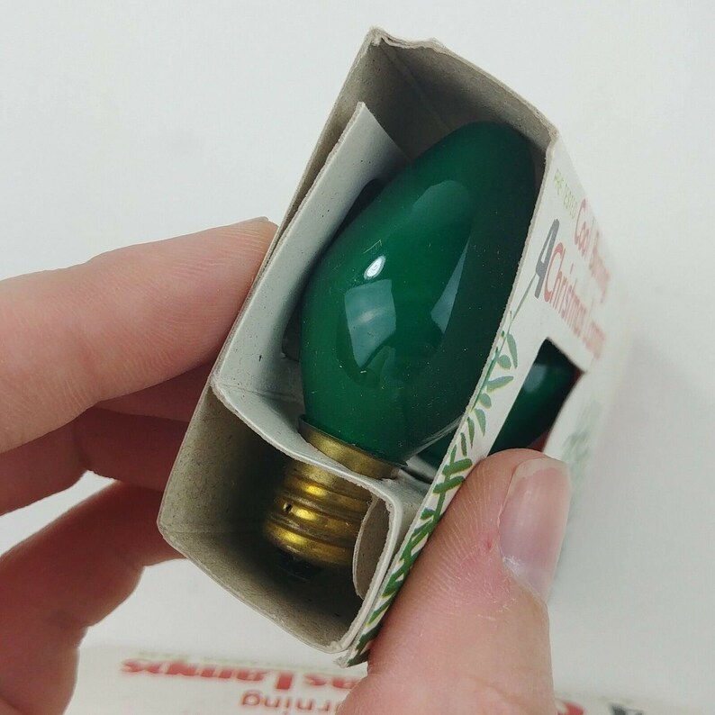 Cool Burning Parallel Type Christmas Lights Lamps Woolworth 4 Etsy