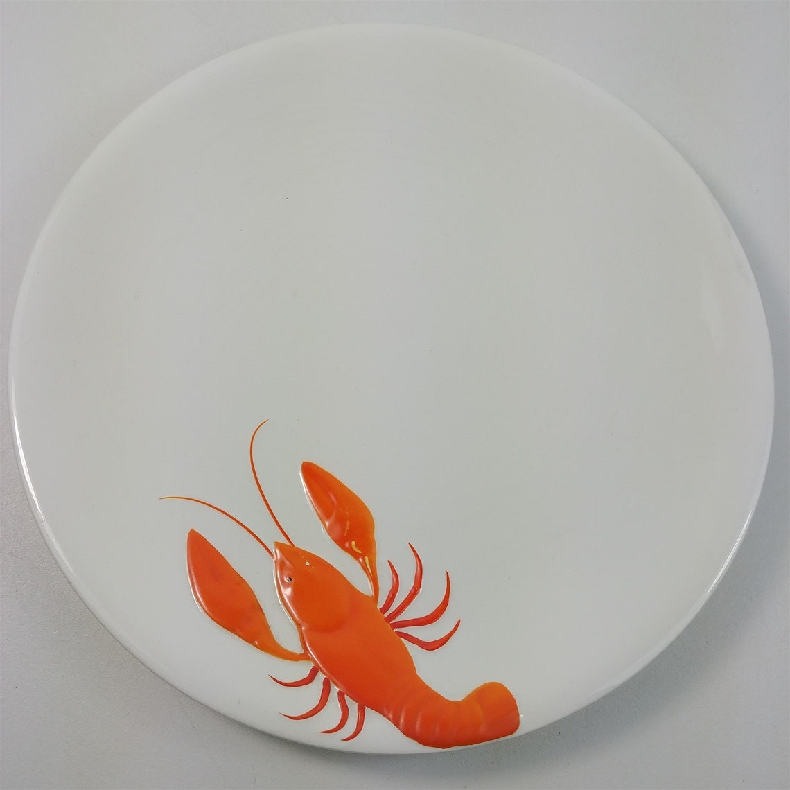 4 Vintage Lobster Seafood 10 Dinner Plates Stamped & Etsy