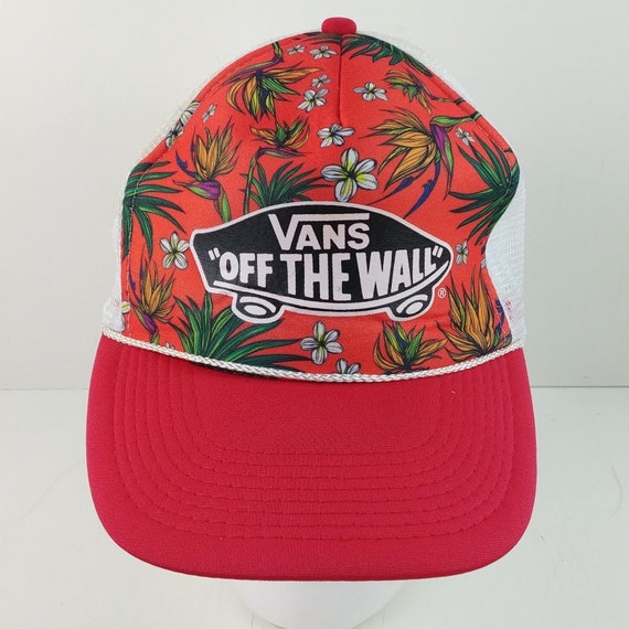 vans off the wall red