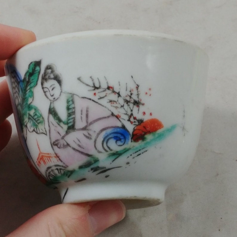F S Louie Berkeley California Chinese Restaurant Ware Tea Cup | Etsy
