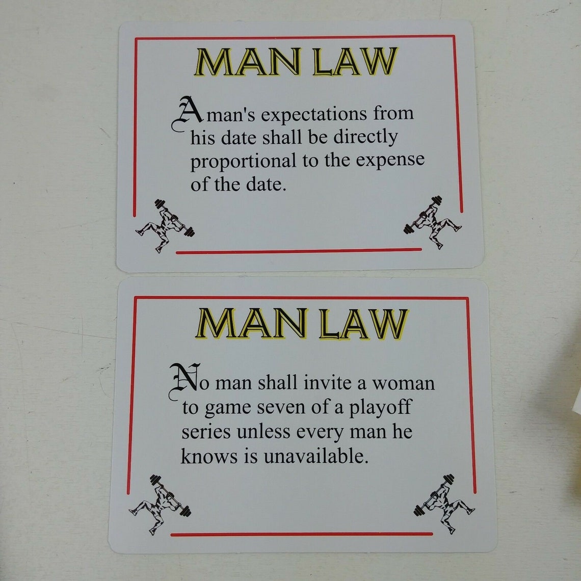 Man Laws Woman Rules Board Game Replacement Parts & Pieces TDC Etsy