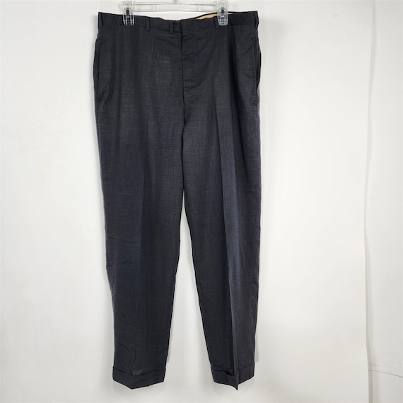 Vintage 1960s Gray Checked Mens Suit Pants Slacks 35x28 - Etsy Vintage 1960s Gray Checked Mens Suit Pants Slacks 35x28 - Etsy