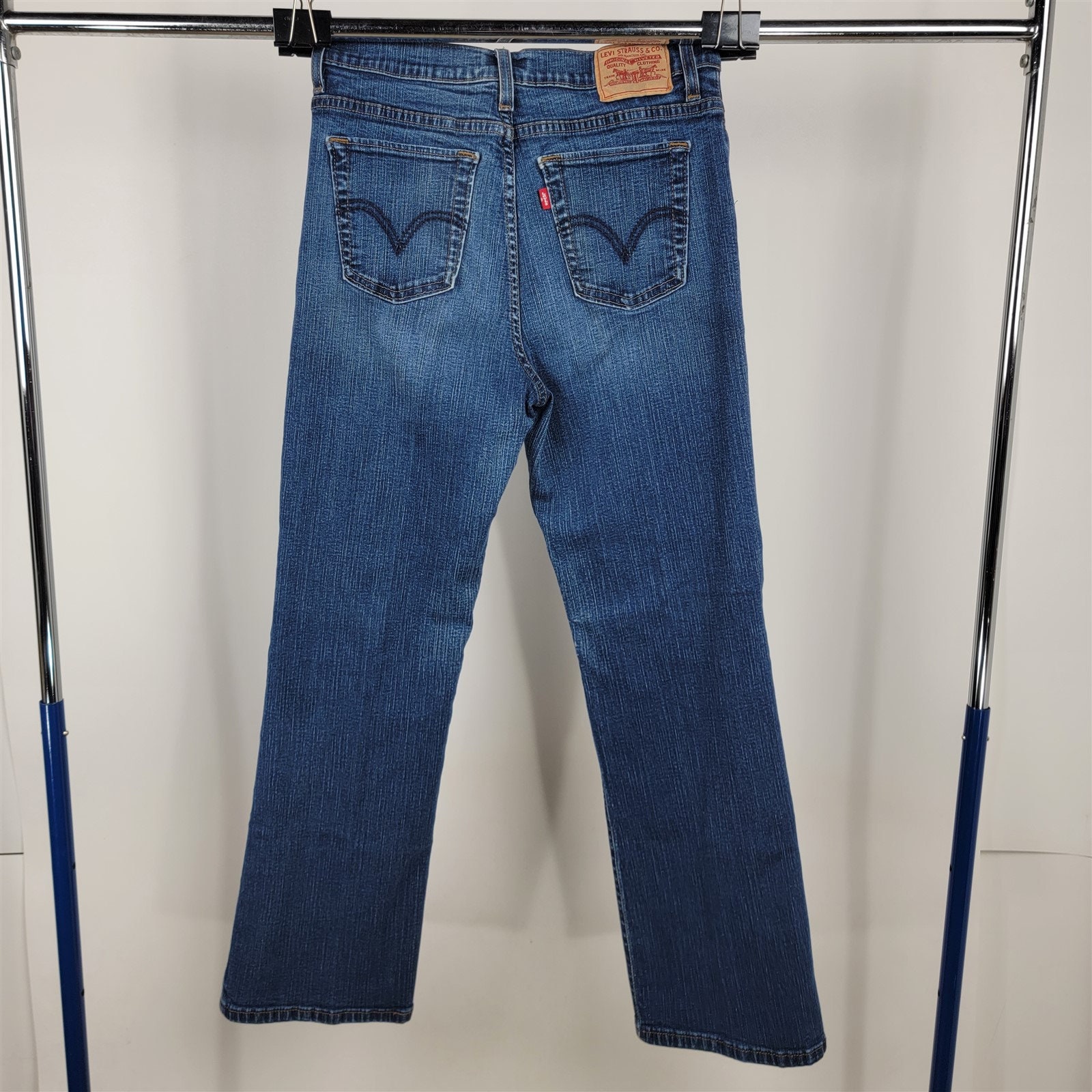 Levis High Waisted Perfectly Slimming Bootcut 512 Jeans Womens - Etsy  Denmark