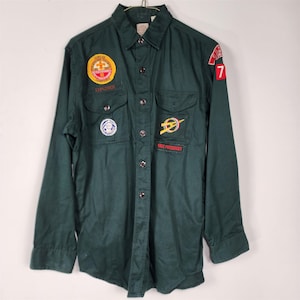 1950's Boy Scouts of America Sanforized Shirt Unisex Adult