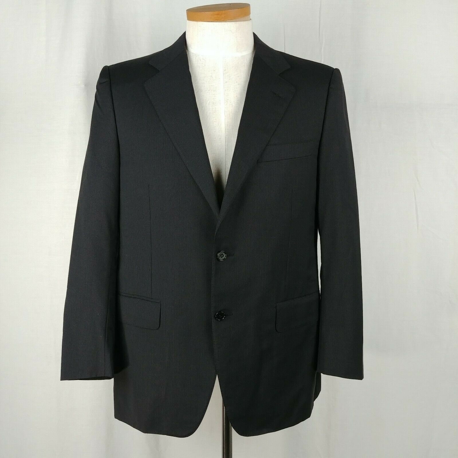 Canali Navy Blue Two Button Suit Coat Jacket Blazer Mens Sz 48 - Etsy