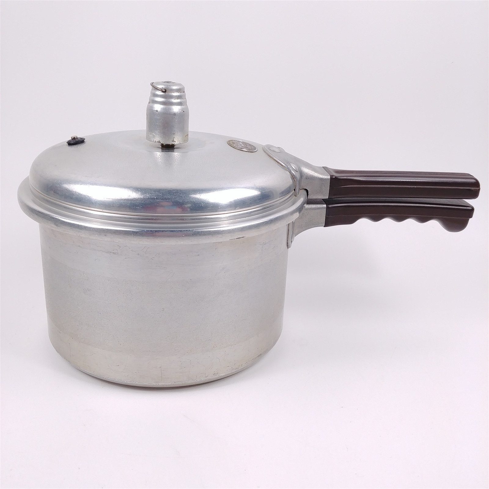 4 Qt National Presto Model 60 Aluminum Pressure Cooker w/ Lid Etsy