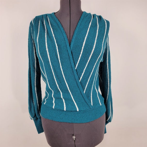 Vintage 1970s Just-Mort Skirt Sweater Top 2 Piece… - image 4