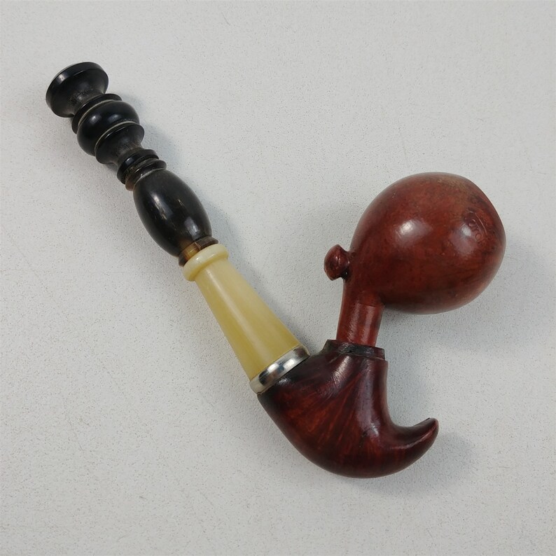 Pipe German Carved Wood Tobacco Smoking Replacement Parts Only Etsy