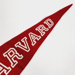 Vintage Felt College Pennant Harvard Collegiate Ames 28 1/2