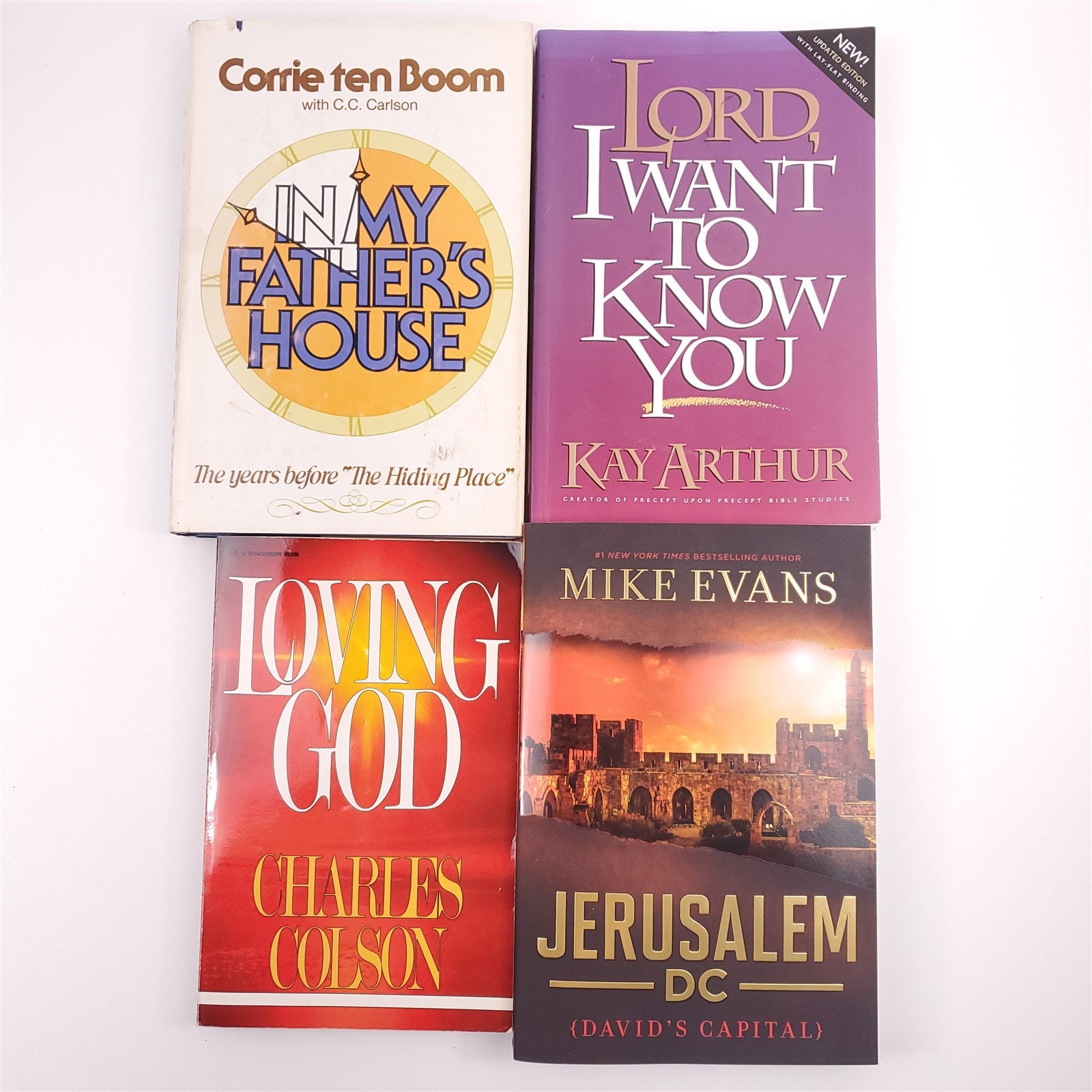 8 Religious Spiritual Faith Books High Calling When Christ Etsy