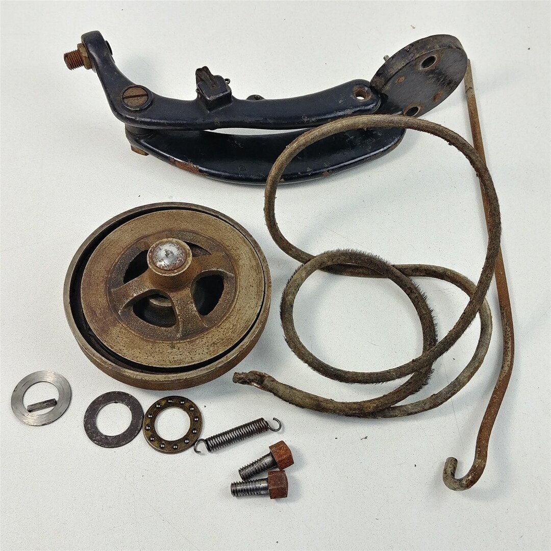 Singer Brake Kit Singer Industrial Arm Brake Pulley Belt Antique Parts Only - Etsy
