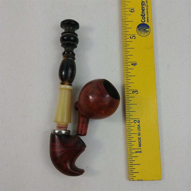 Pipe German Carved Wood Tobacco Smoking Replacement Parts Only Etsy