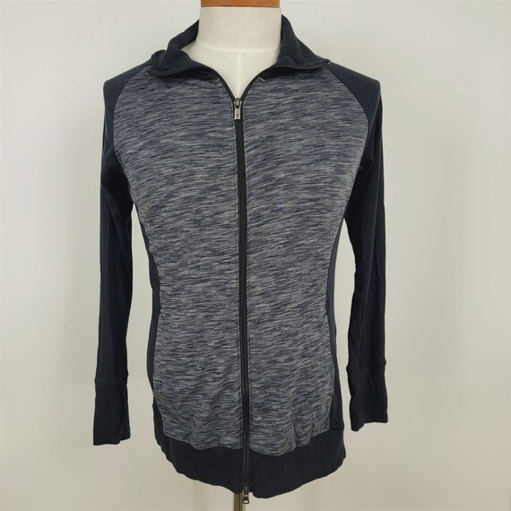 Columbia Sportswear Black & Gray Full Zip Sweatsh… - image 1