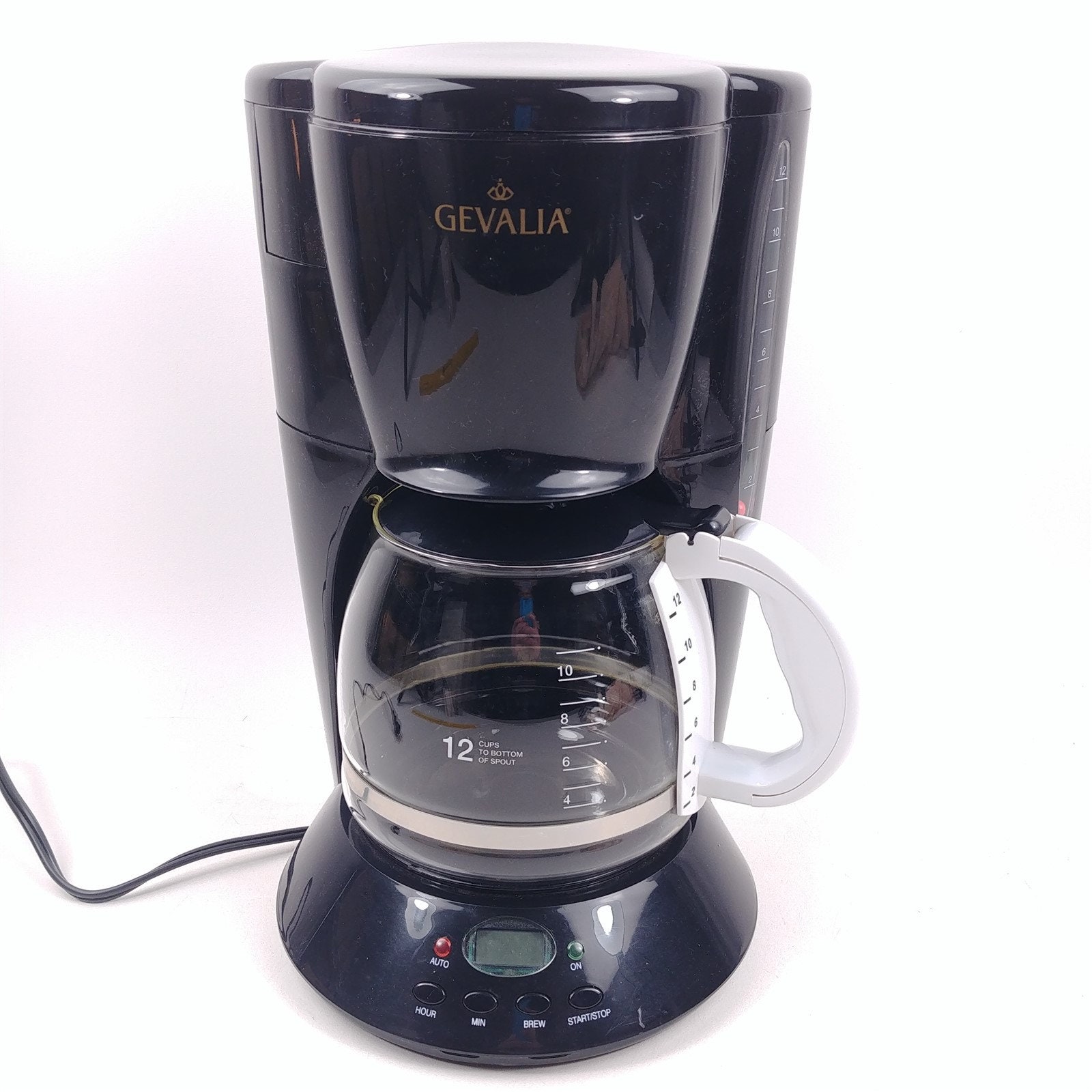 Classic Gevalia 12 cup Programmable Coffeemaker Black P86 Etsy