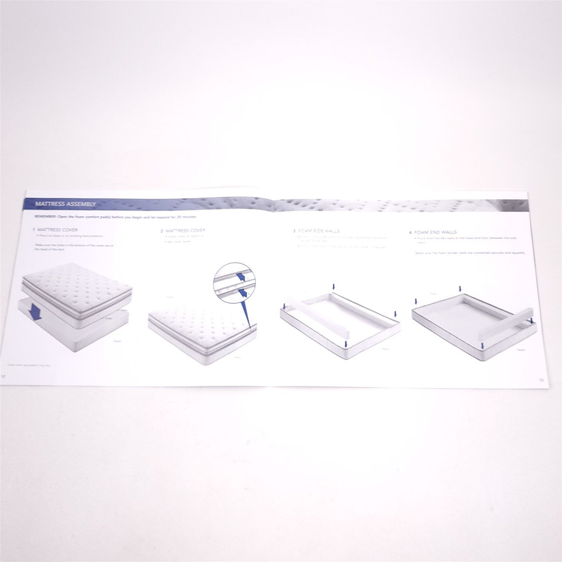 Sleep Number Innovation Series i10 Bed Assembly Guide Owners Etsy