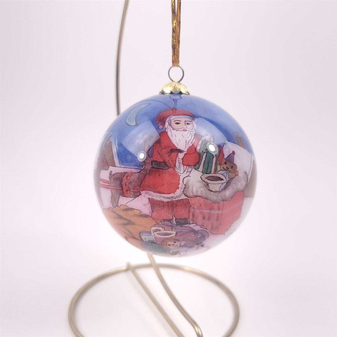 2 Li Bien Christmas Santa Mary Jesus St. Nick Reverse Hand