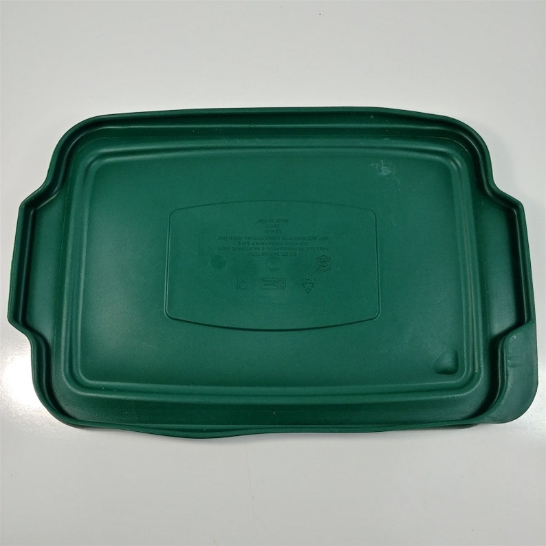 Anchor Hocking 3QT 9 x 13 Dish Encore Rubber Lid Etsy