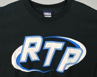 NBA RTP Rookie Transition Program Black Graphic T-Shirt 4XL 100% Cotton