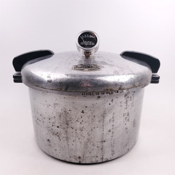 Magic Seal Supreme Quality 7 16 Pressure Cooker Canner Canning Aluminum Casting Etsy Canada