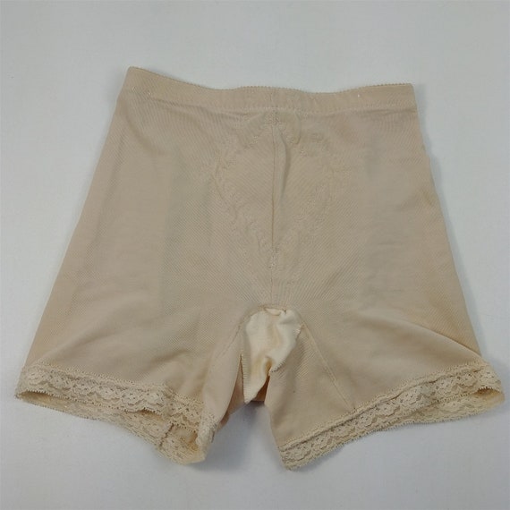 Adonna JC Penny Nude High-waist Shapewear Beige Boy Shorts Size M