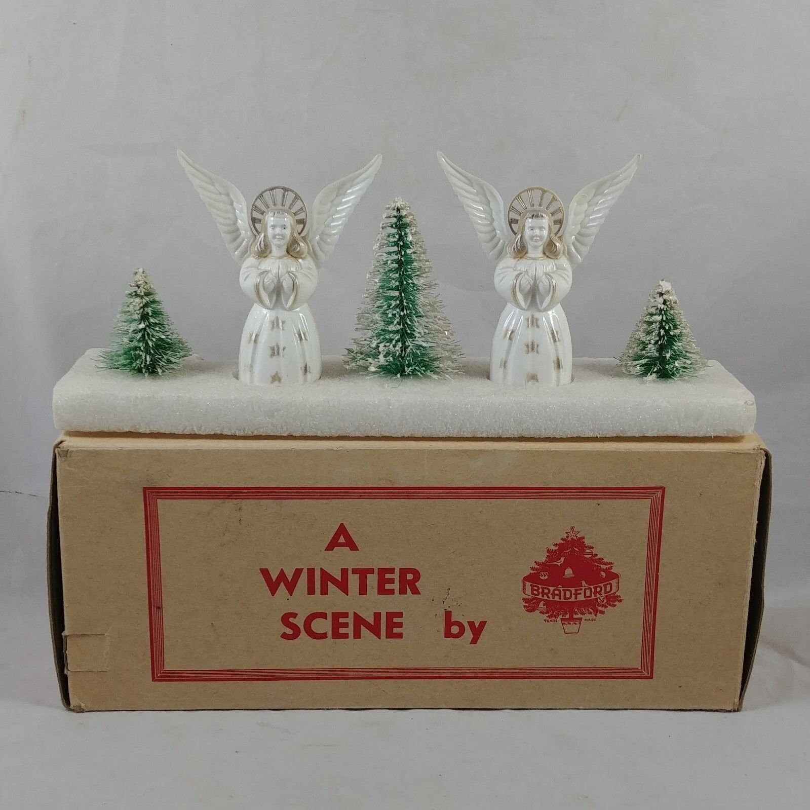 CHINA ANGELS BRADFORD EDITIONS 1st SET BOXED CERT FOR XMAS TREE DECORATIONS 