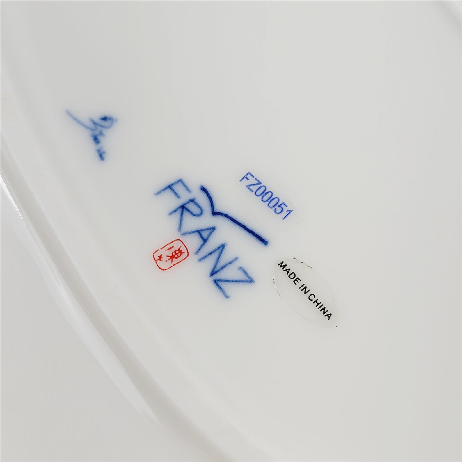 Franz Collection Porcelain Dragonfly Plate Platter FZ00051 Etsy