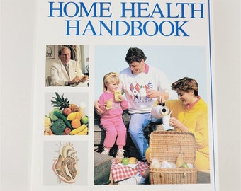 Vintage Home Health Handbook Binder Medical Information Advice Treatment Guide