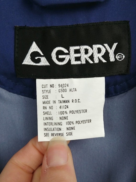Gerry Blue Parka Coat Rain Jacket Mens Size Large Etsy