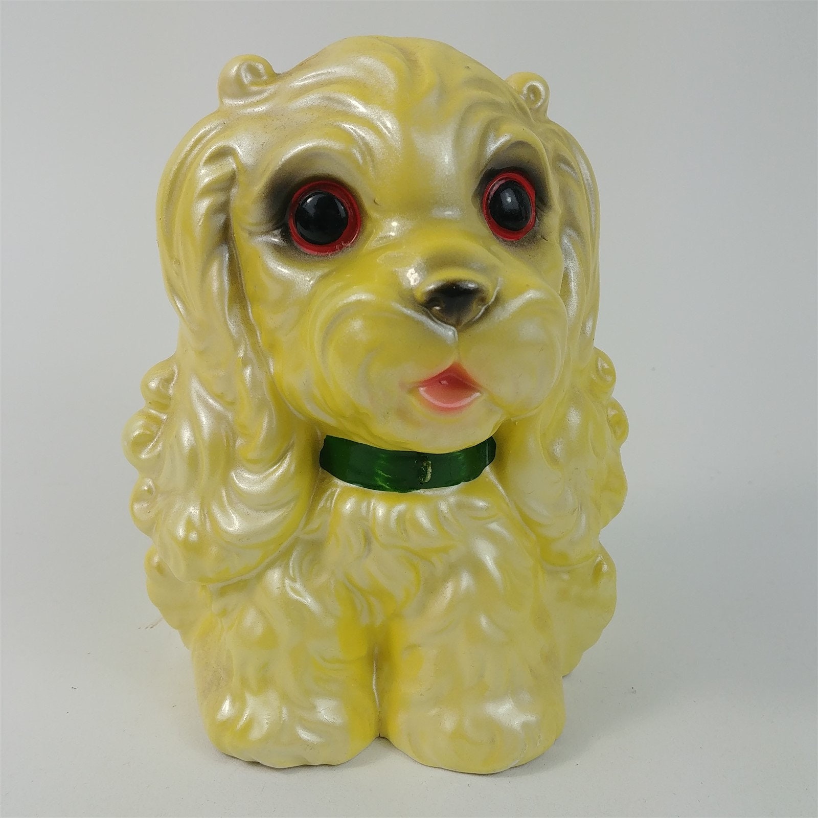 Ries Japan Dog Puppies Ceramic Chains Figurines Mom Puppies Etsy