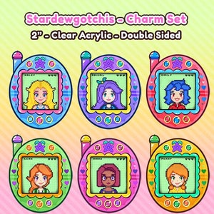 Stardew Valley Tamagotchi Charms