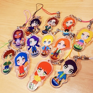 Stardew Valley Bachelors and Bachelorettes Acrylic Charms