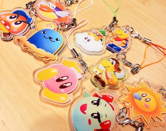 Paper Mario 64 Acrylic Charms