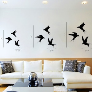 Birds Family Wall Decor, Wall Art, Home Decor,  Wooden Art,Wall Hangings,  Living Room, Housewarming Gift