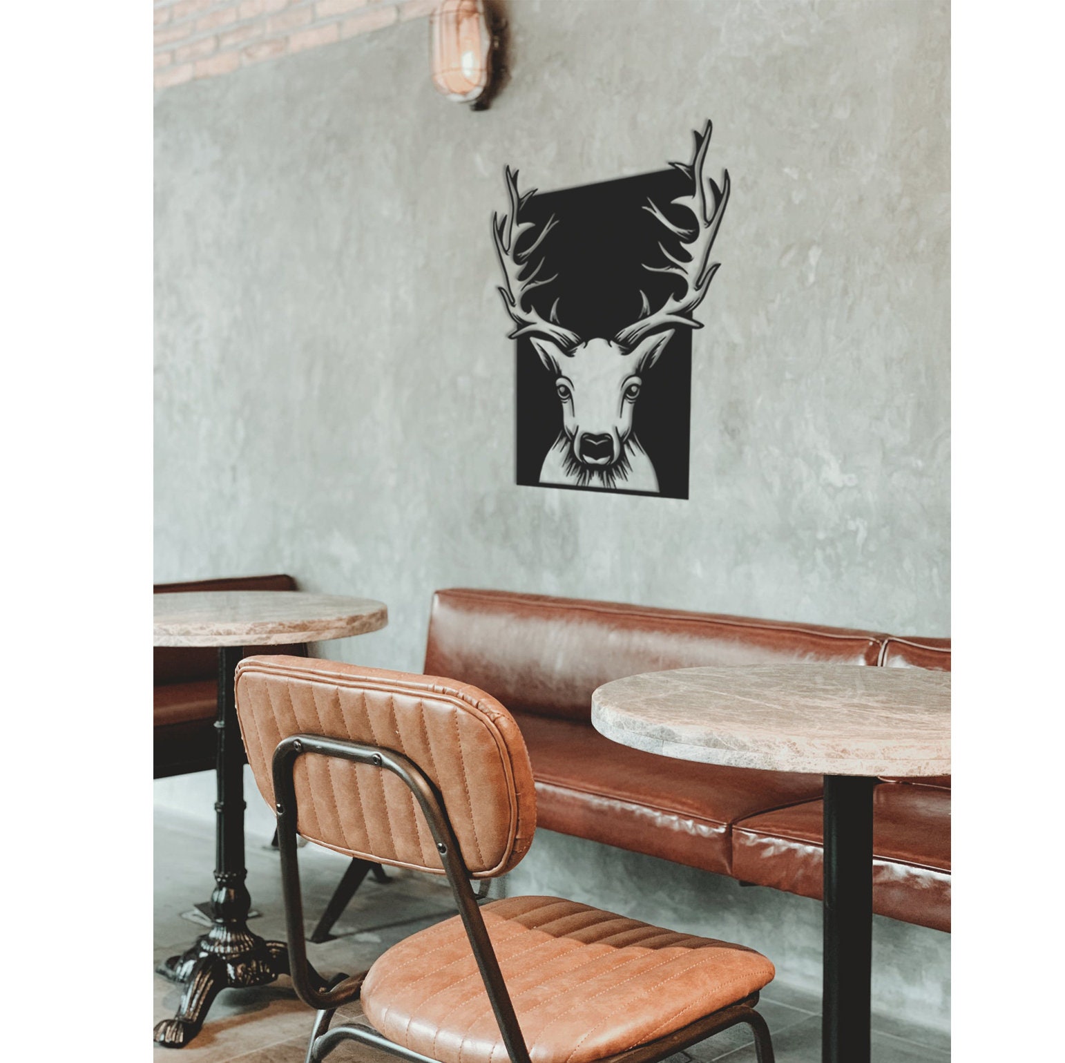 Deer Wanddekoration Eingang Wandbehang Wohndekoration | Etsy