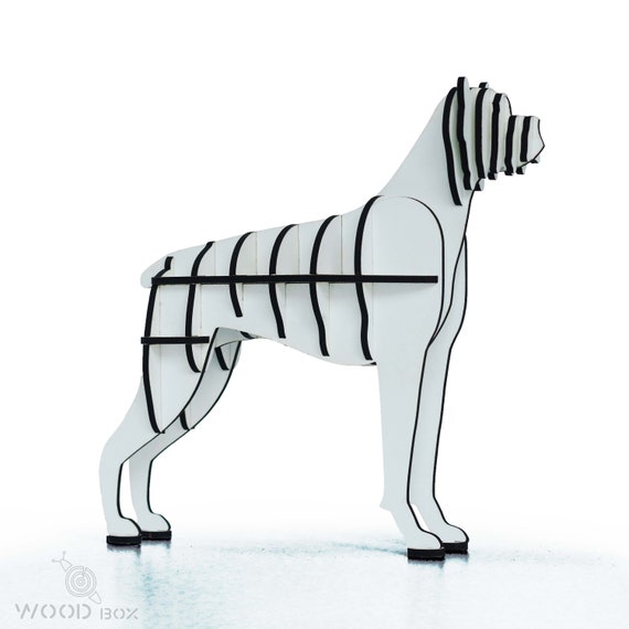 3d dog puzzle