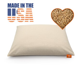 Millet Hull Pillow Etsy