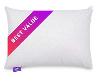 PineTales Buckwheat Pillow – Essential Edition with DustProof Woven Cotton Shell
