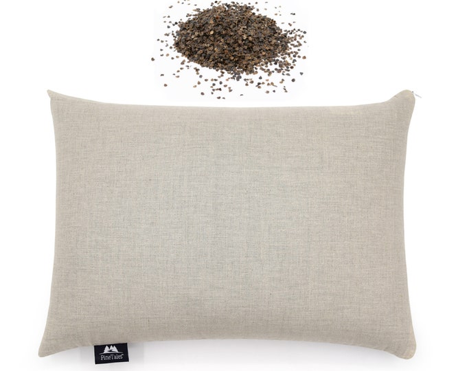 Hemp Buckwheat Pillow by PineTales