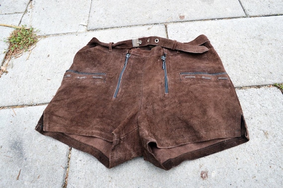 Women shorts Leather shorts Suede shorts Home shor