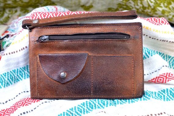 Wristlet wallet Leather wristlet Wristlet clutch I