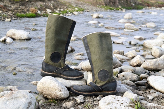 Vintage motorcycle boots Biker boots Womens boots