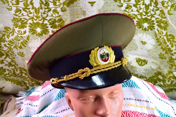 Military hat Military cap Army hat Captain hat Par