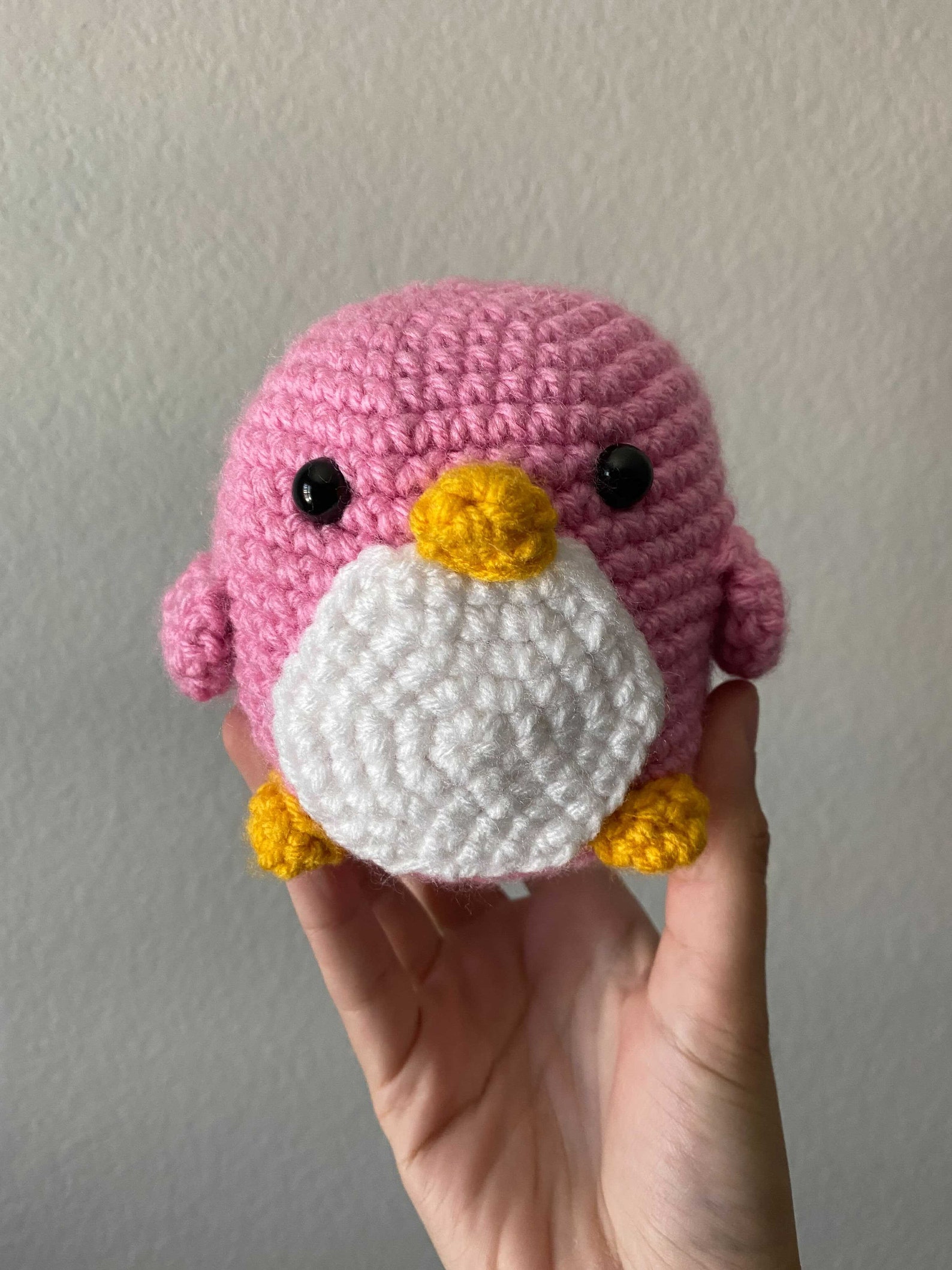 PATTERN Crochet Round Penguin Pattern Beginner Friendly Easy Etsy