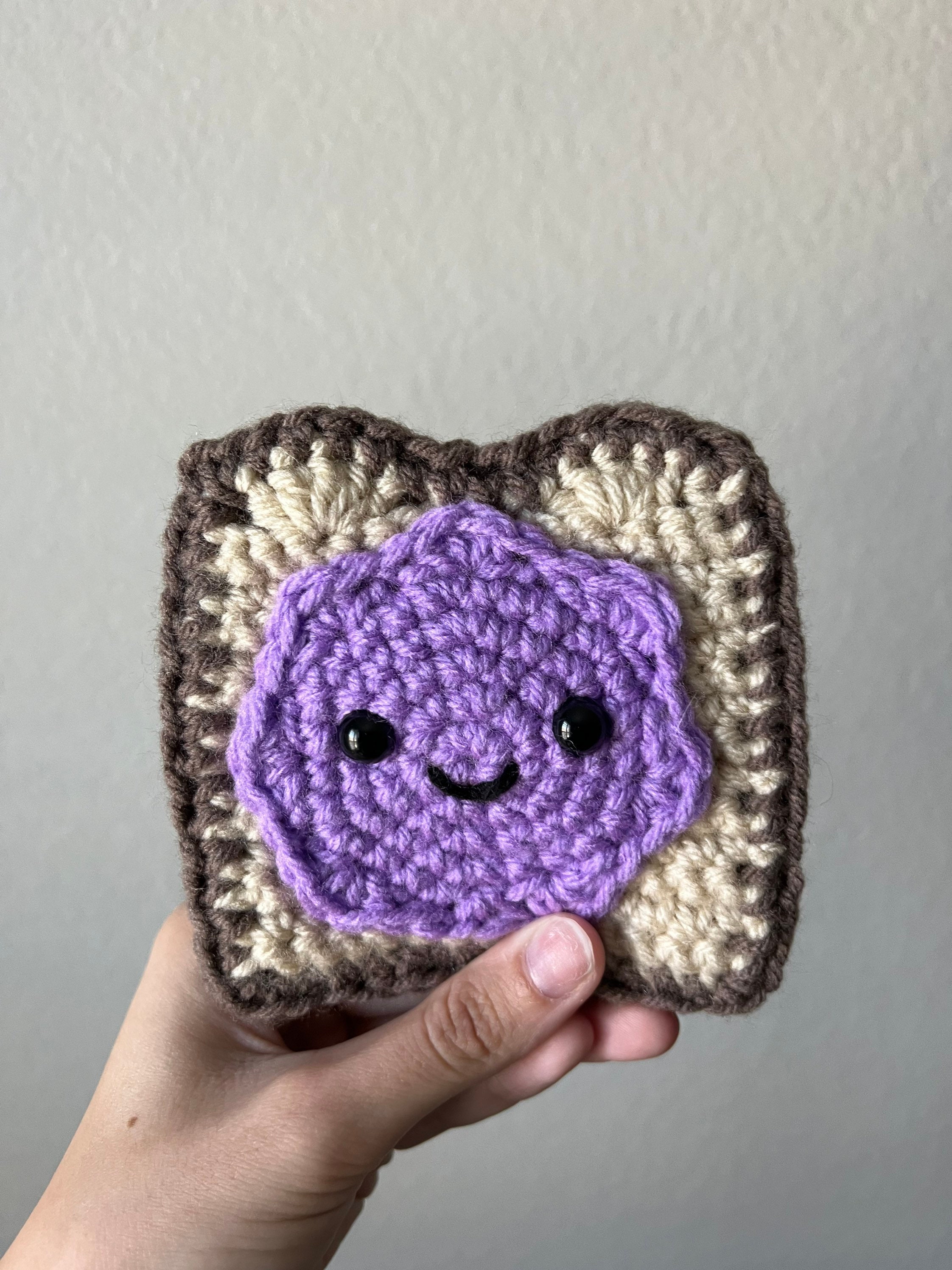 PATTERN Beginner Peanut Butter and Jelly With Toast Variation Etsy