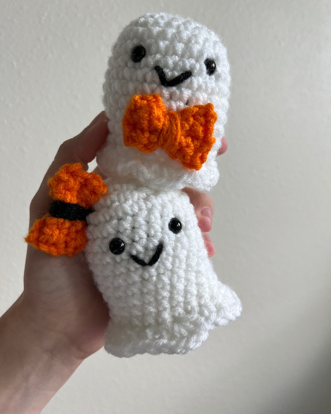 PATTERN Crochet Ghost - Beginner, Easy Halloween Decoration Pattern ...
